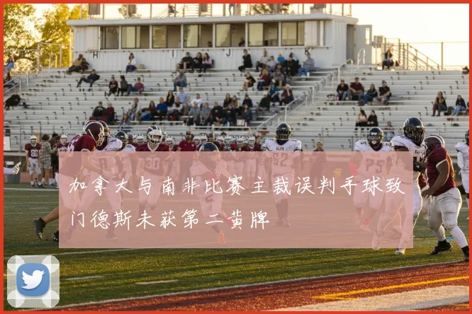 加拿大与南非比赛主裁误判手球致门德斯未获第二黄牌